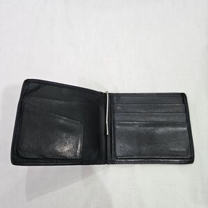Vintage Coach Leather Money Clip/Wallet Black